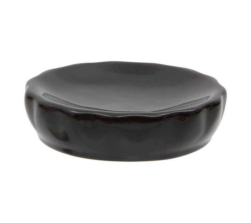 Porte-savon Colorama En Céramique D.11cm Noir