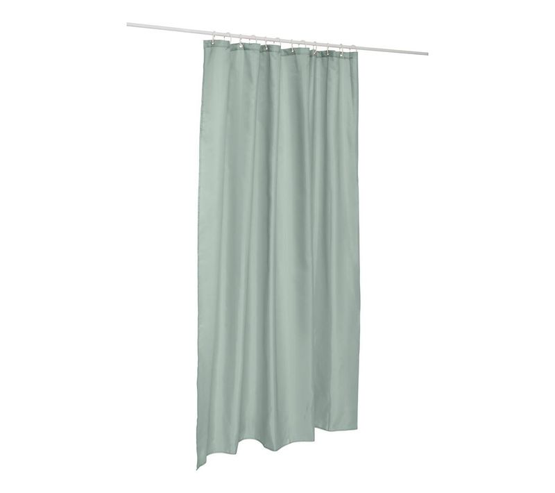 Rideau De Douche Colorama 180x200cm Vert Céladon