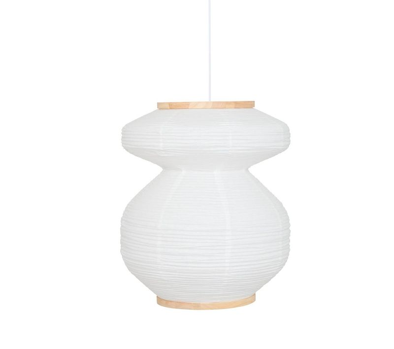 Suspension Nika Ronde D.45cm Blanc