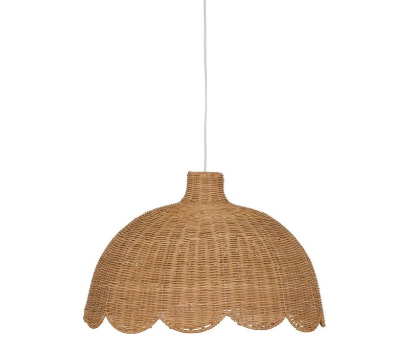 Suspension Mili D58 Cm Rotin Naturel Atmosphera