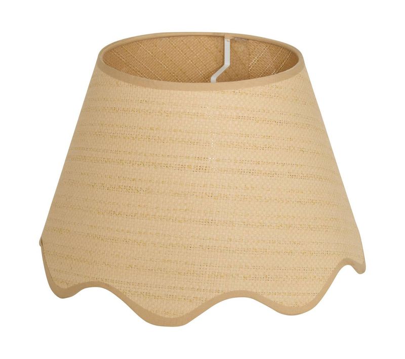 Abat-jour Flore Rond D.37cm Beige