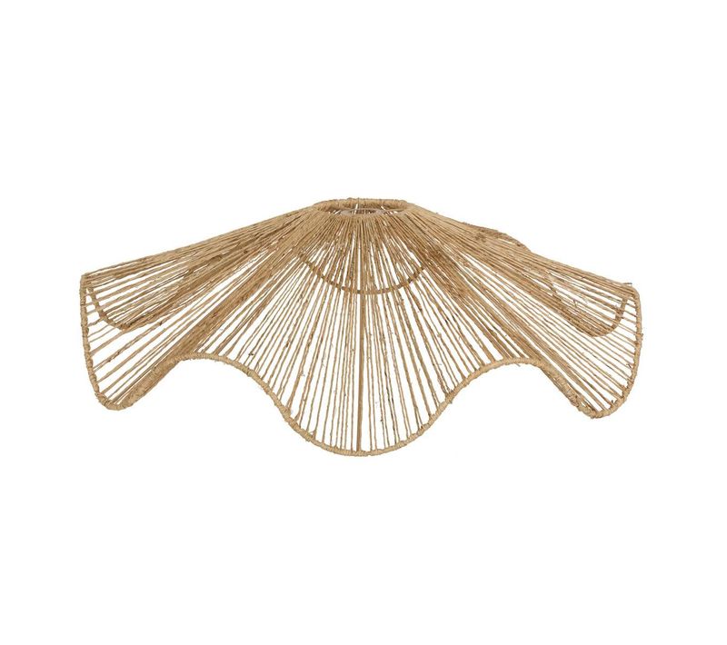 Abat-jour Gino Rond D.78cm Beige