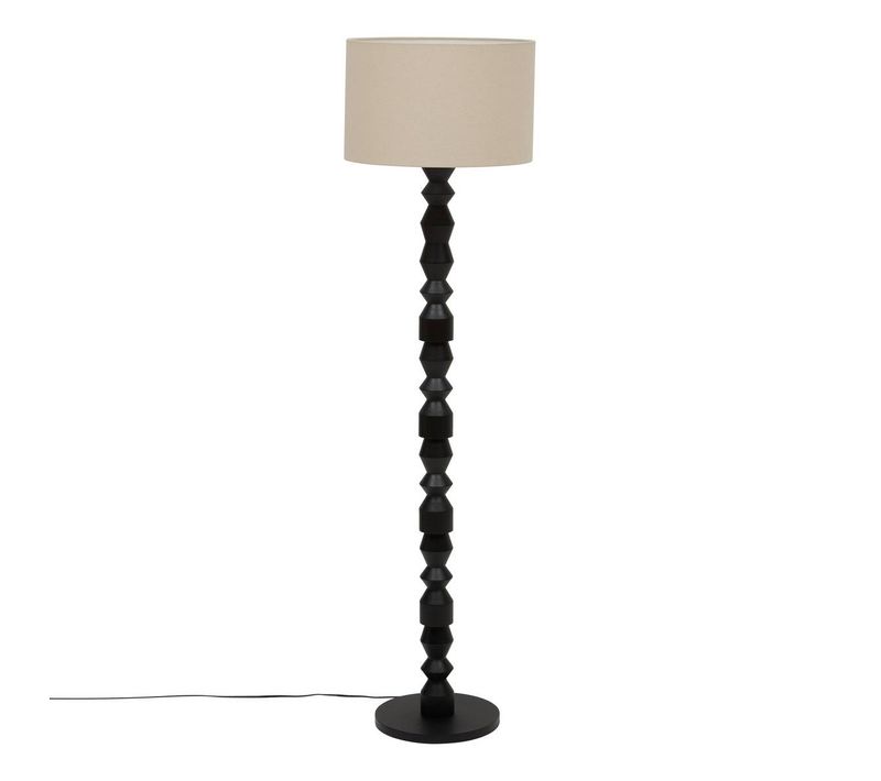 Lampadaire Yulia Cylindrique H.150cm Noir
