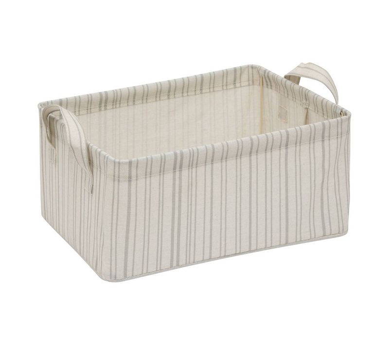 Panier De Rangement Silnea Rectangulaire 25,5x35cm Beige
