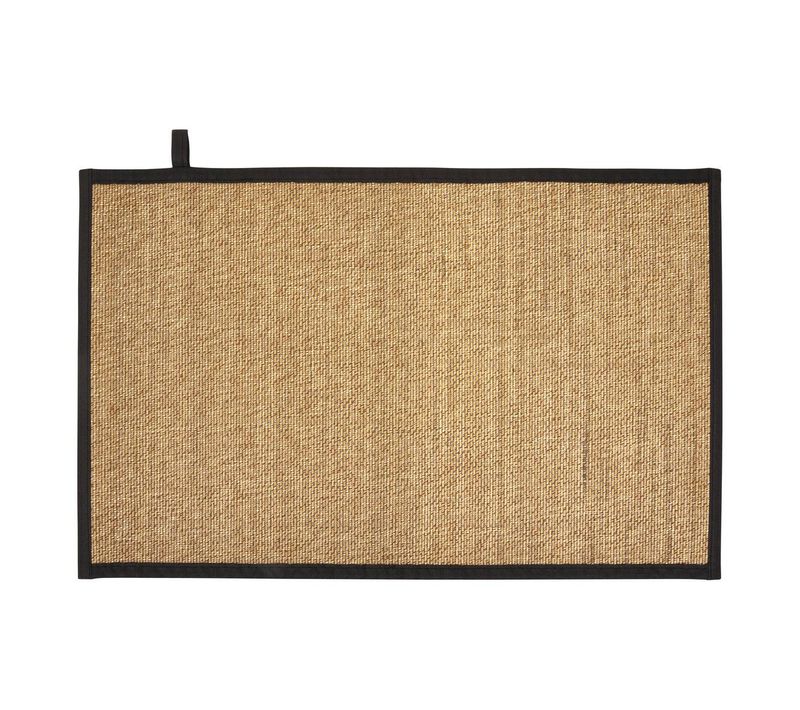 Tapis De Bain Texturé Stemy 50x80cm Noir