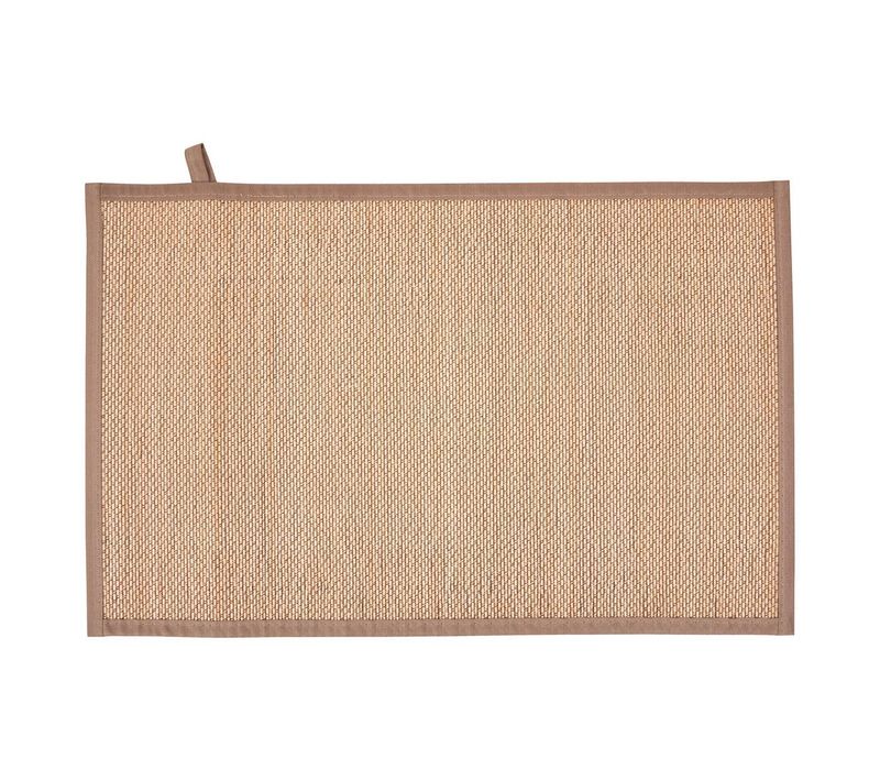 Tapis De Bain Texturé Stemy 50x80cm Beige