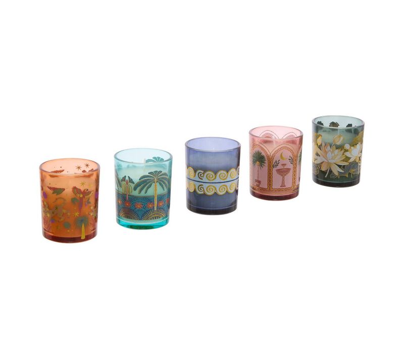 Coffret Senteur 5 Bougies 85g Odyssea