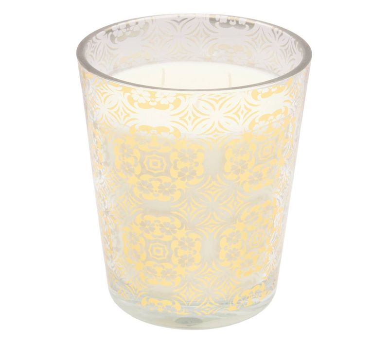 Bougie Parfumée Ilan épice 820g Dorée