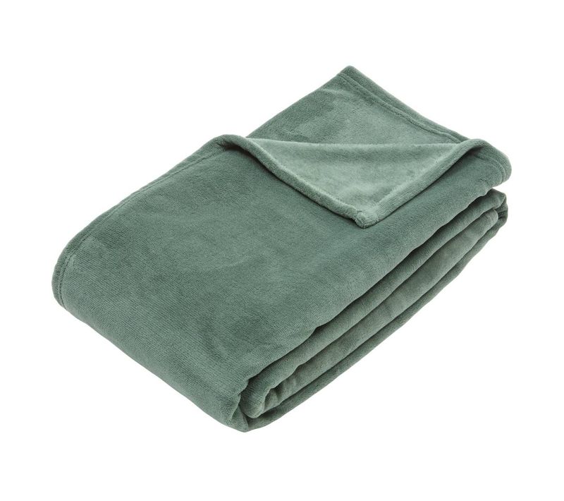 Plaid Kiesa 180x230cm Vert