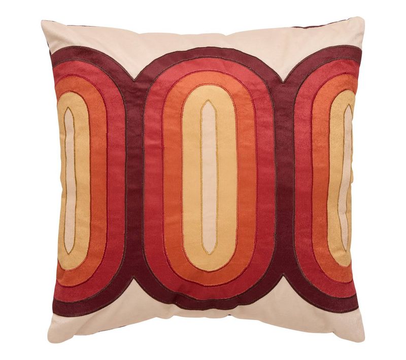 Coussin Night Crush Carré 45x45cm Jaune
