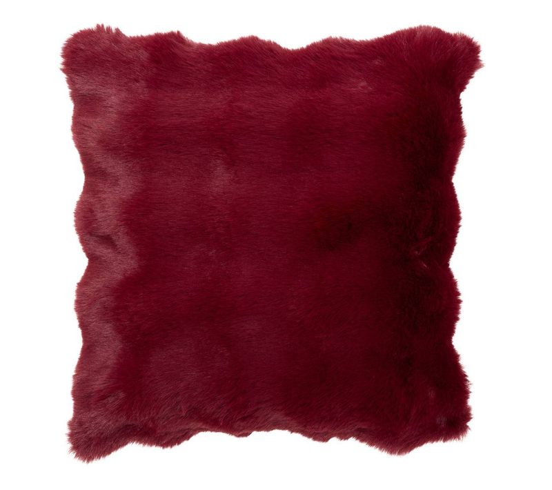 Coussin Zephy Carré 45x45cm Rouge