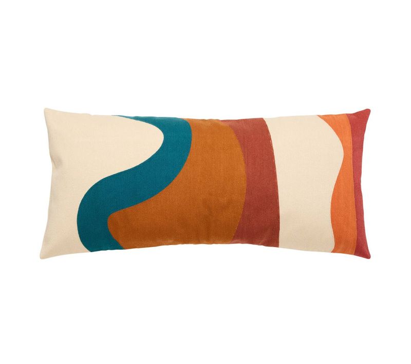 Coussin Homy Rectangulaire 35x75cm Orange