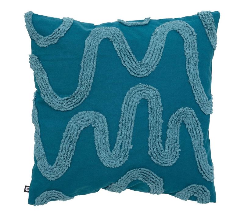 Coussin Homy Carré 45x45cm Bleu