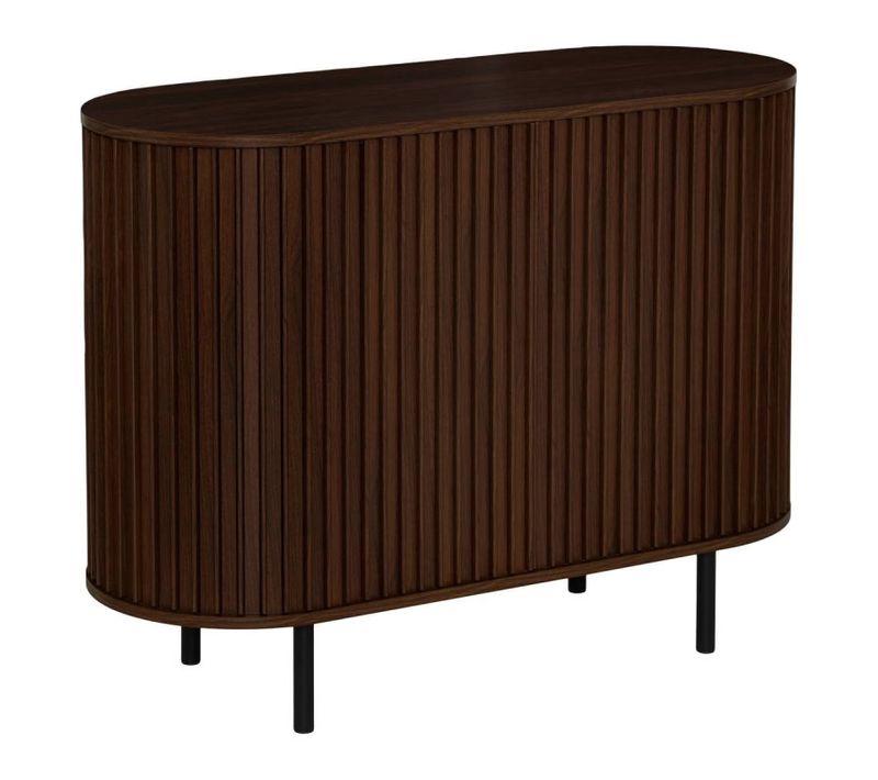 Buffet 2 Portes Alcove Effet Noyer Atmosphera