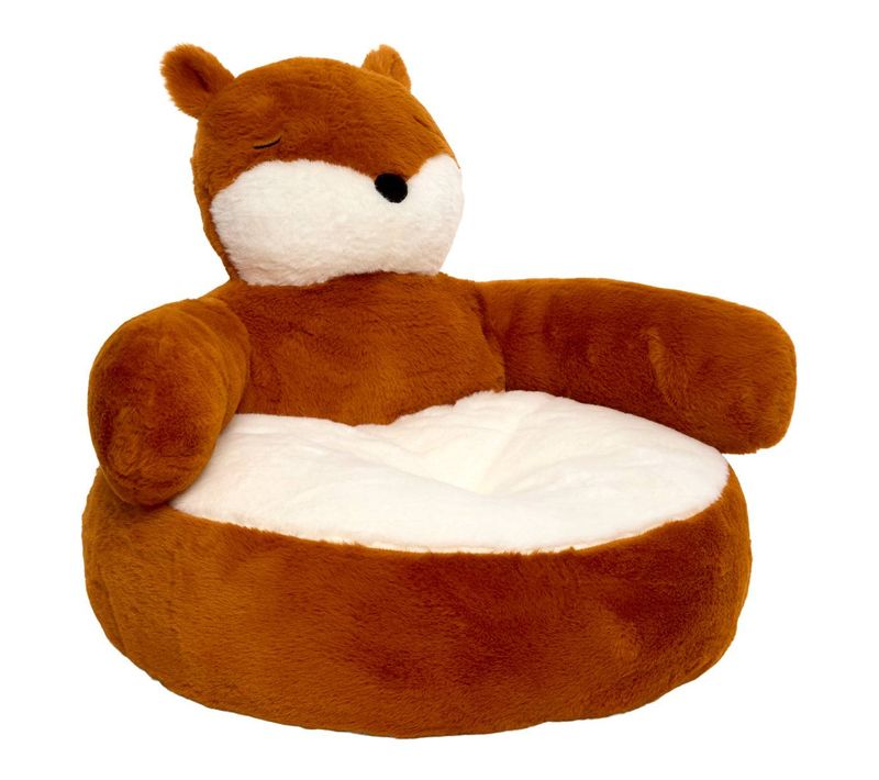 Fauteuil Enfant Zafa Renard H.45cm Orange