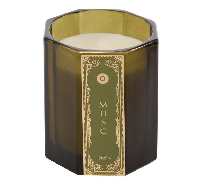 Bougie Parfumée Lucien Hexagonale 265g Musc