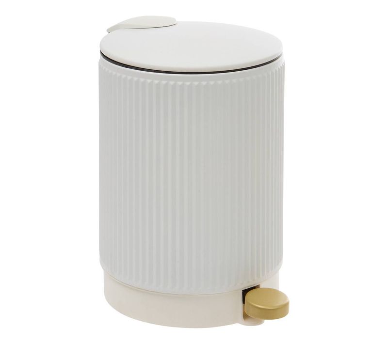 Poubelle Solis Ronde 2,7l Blanc