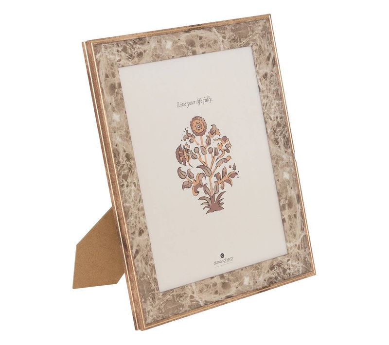 Cadre-photo Mable Rectangulaire 20x25cm Marron