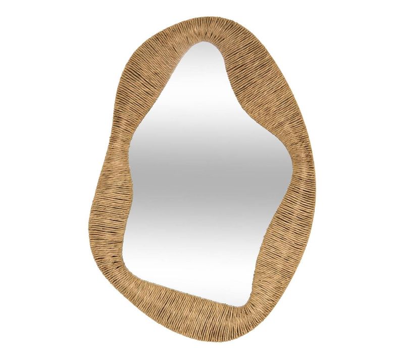 Miroir Sanoa Ovale 4,5x96,5cm Beige