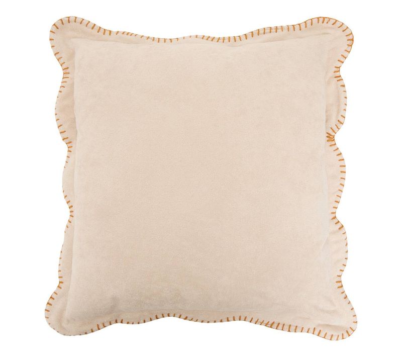 Coussin Automne Carré 40x40cm Blanc