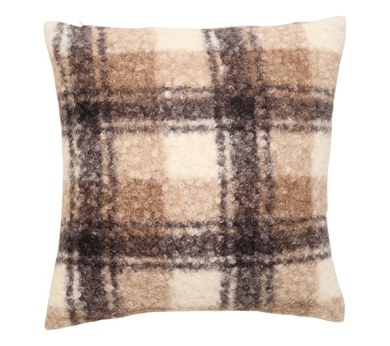 Coussin Automne Carré 40x40cm Beige
