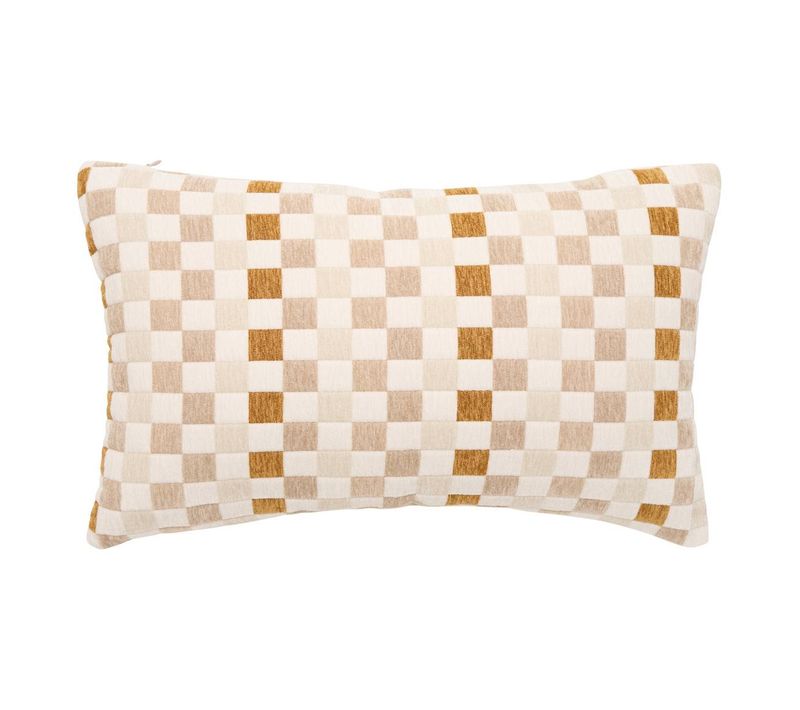 Coussin Mosai Rectangulaire 30x50cm Beige