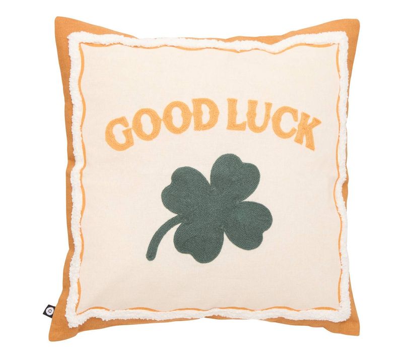 Coussin Bichette Carré 40x40cm Vert
