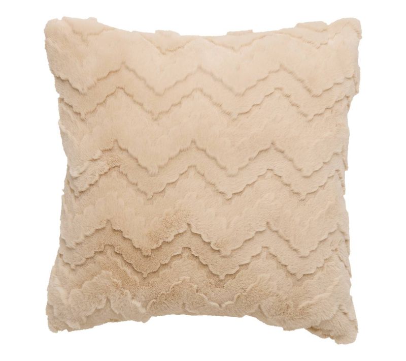 Coussin Nalia Carré 45x45cm Beige