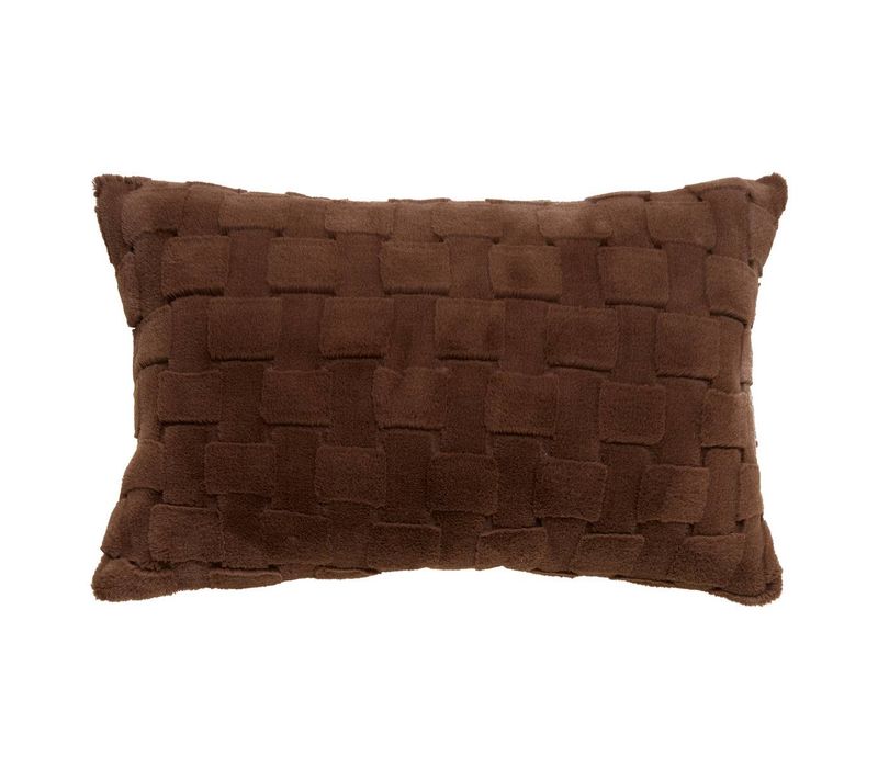 Coussin Nalia Rectangulaire 50x80cm Marron