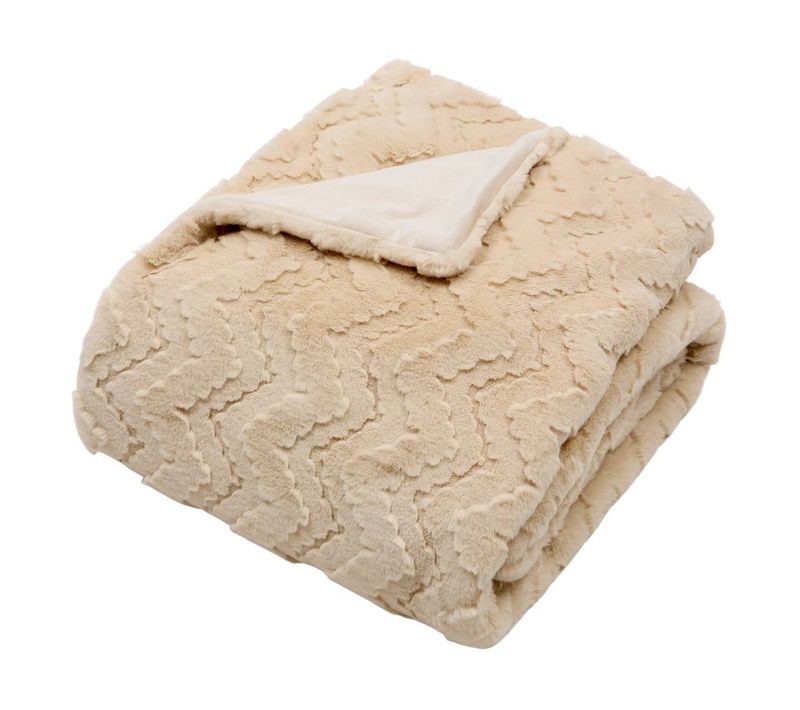 Plaid Nalia 180x230cm Beige