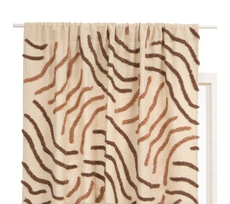 Rideau Hawki 130x260cm Marron