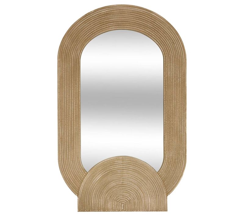 Miroir Anouk Ovale 90x145cm Marron