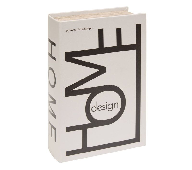 Boîte Livre Déco Rectangulaire Josh 18x27cm Home