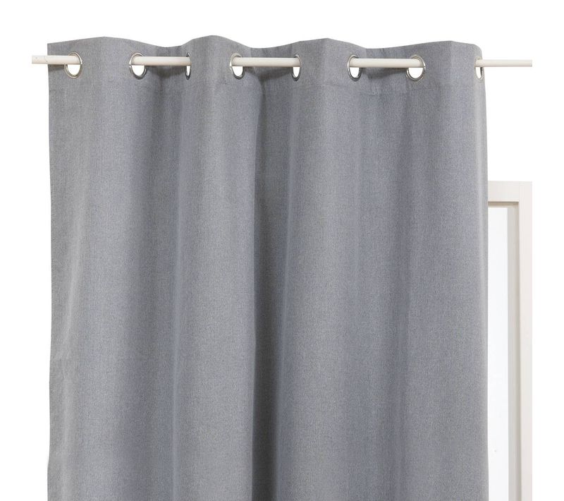 Rideau Occultant Darla 140x260cm Gris