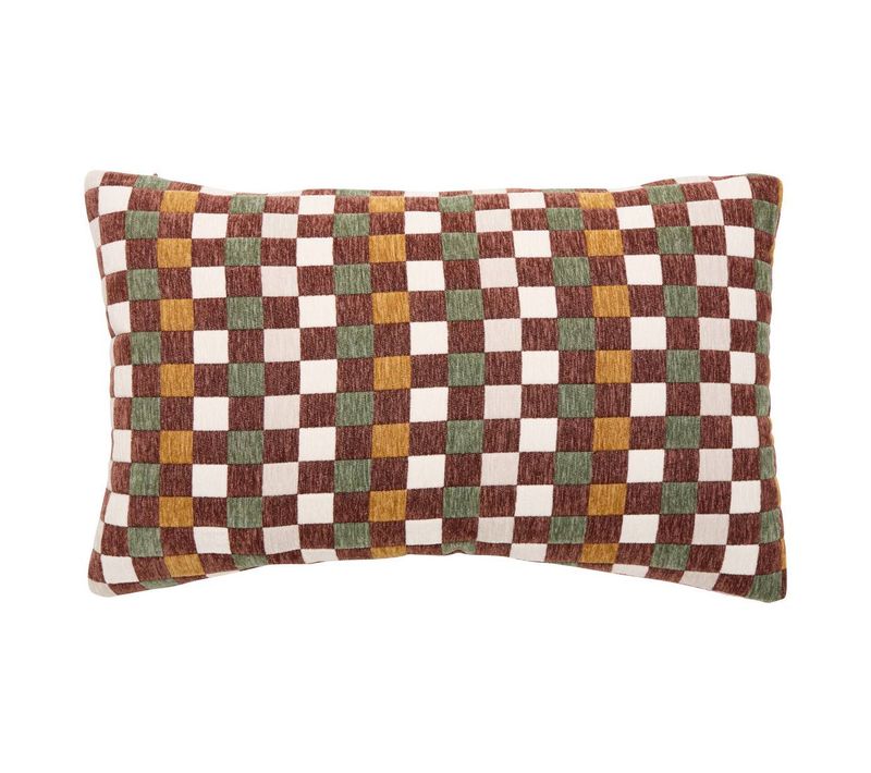 Coussin Mosai Rectangulaire 30x50cm Terracotta