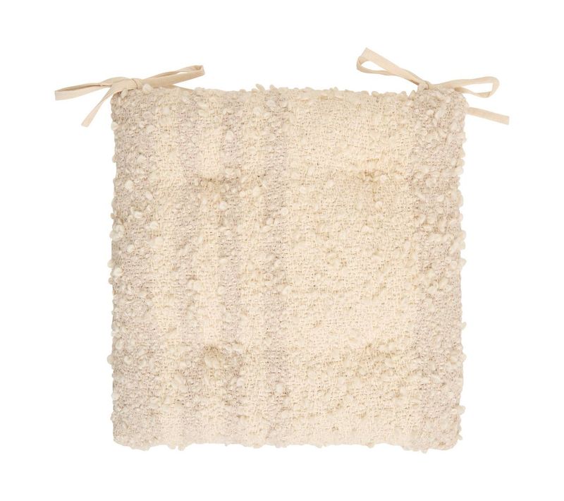 Galette Beryl Carré 38x38cm Beige