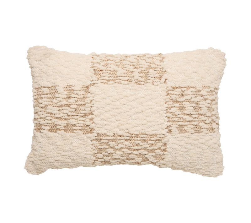 Coussin Ameya Rectangulaire 38x58cm Beige