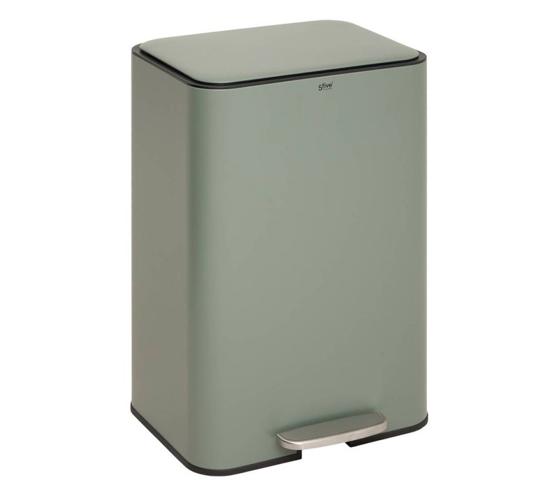 Poubelle Rectangulaire À Pédale Delta 50l Vert