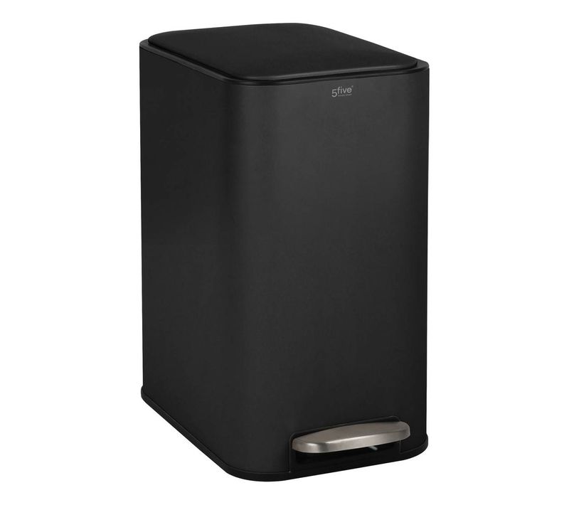 Poubelle Slim Rectangulaire À Pédale Delta 20l Noir
