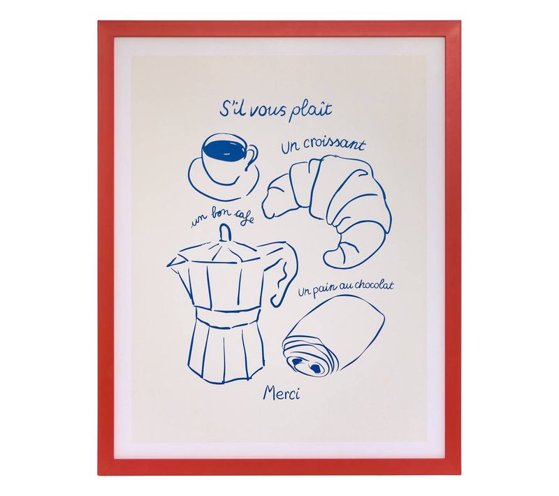 Affiche Encadrée Fra 40x50cm