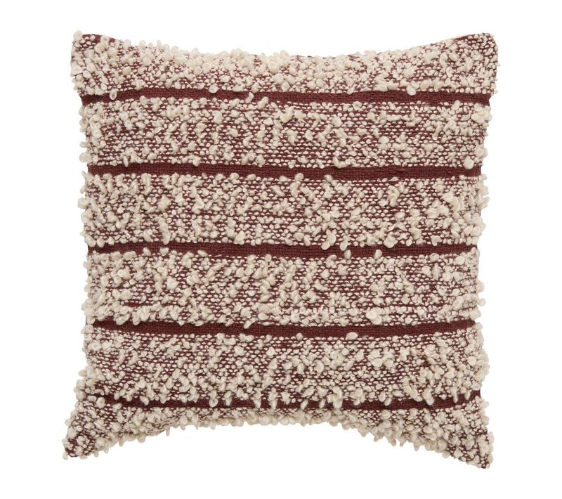 Coussin Beryl Carré 45x45cm Marron