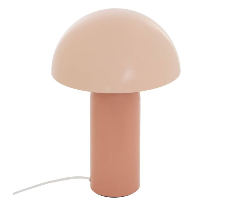 Lampe de chevet H. 36 cm LITO Rose