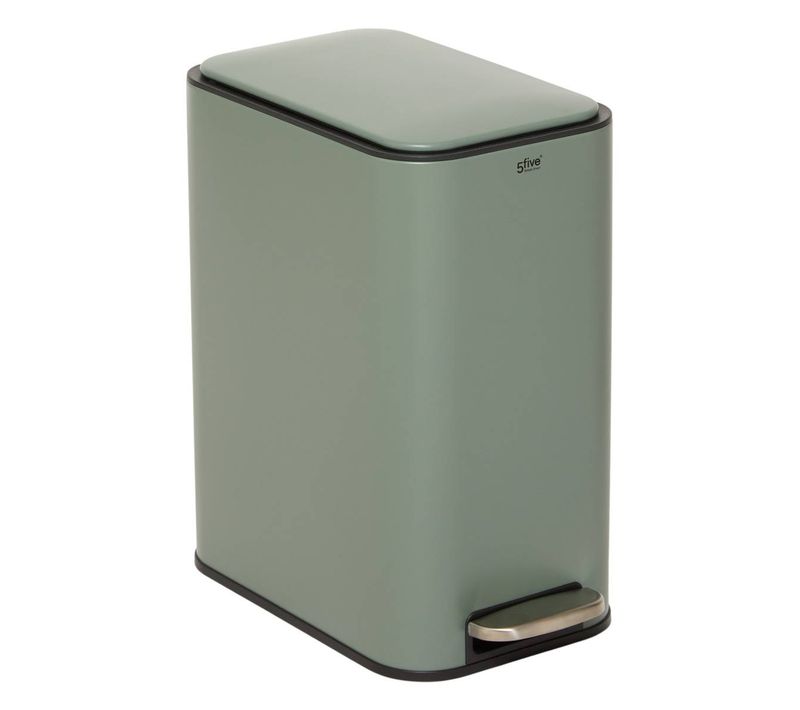 Poubelle Slim Rectangulaire À Pédale Delta 20l Vert