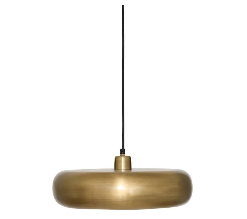 Suspension Gena 39 Cm Métal Doré Atmosphera