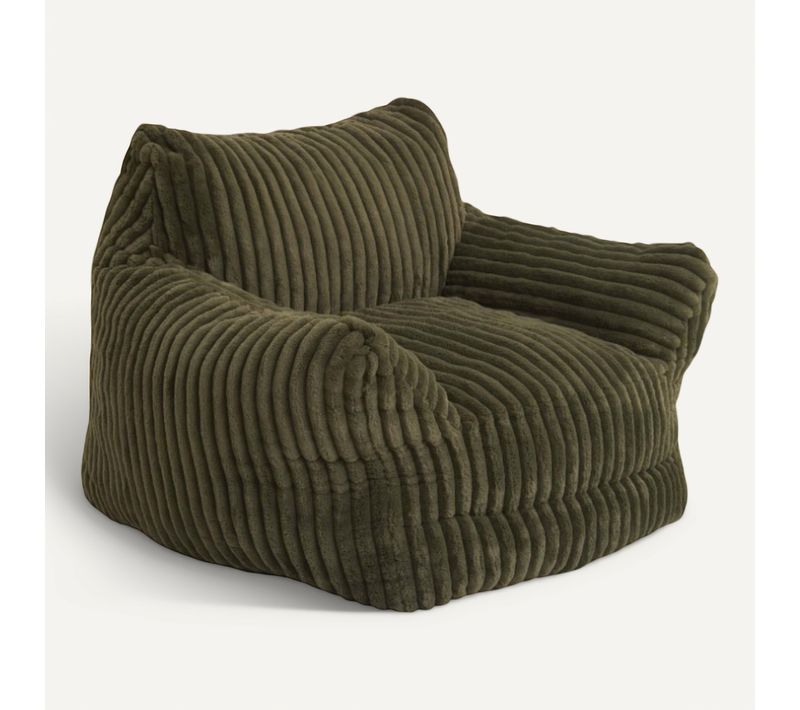 Fauteuil compressé MUZO Kaki