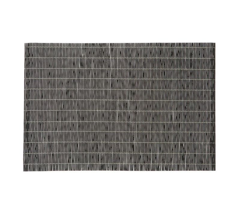 Set De Table "bambou" 30x45cm Noir