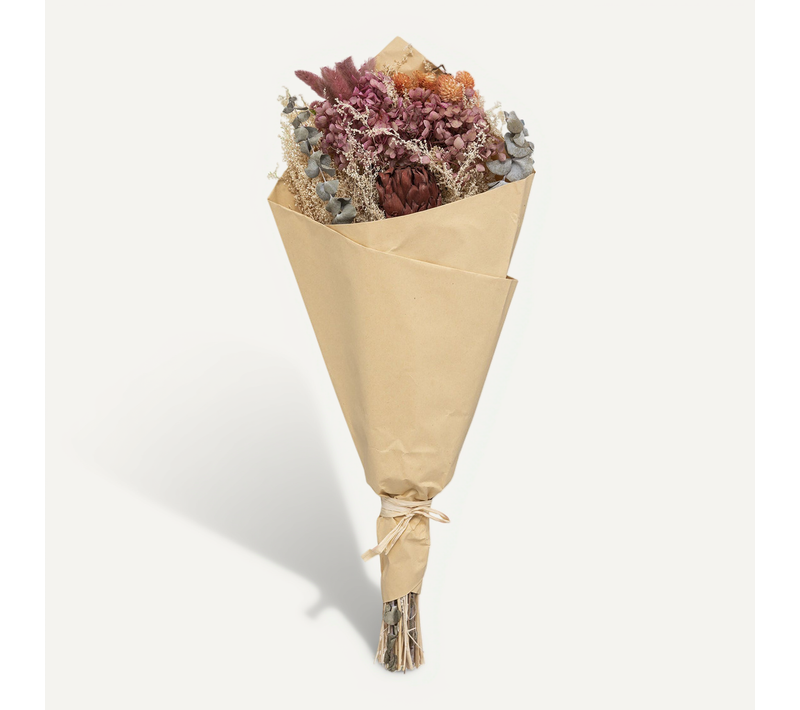 Bouquet De Fleurs Séchées D. 20 X H. 50 Cm