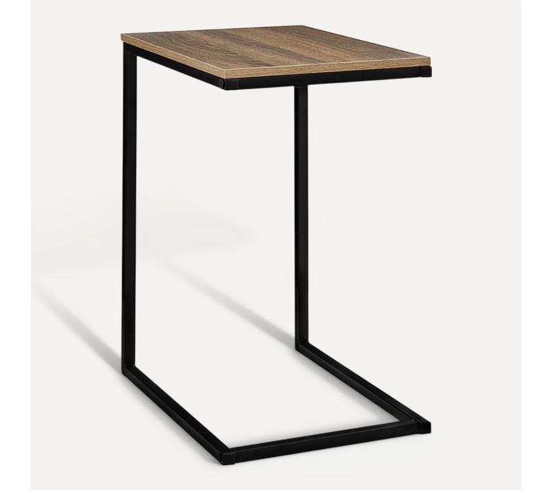 Table D'appoint Métal Et Bois Atmosphera