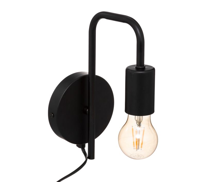 Applique murale H. 25 cm KELI Noire