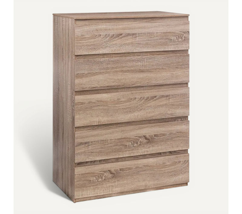 Commode 5 Tiroirs Dolo Naturel 5five